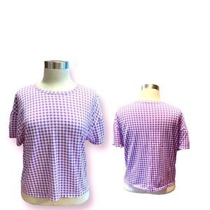 Zara short boxy tee